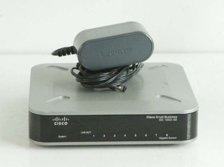Cisco Systems SG100D-08 Gigabit Switch j730