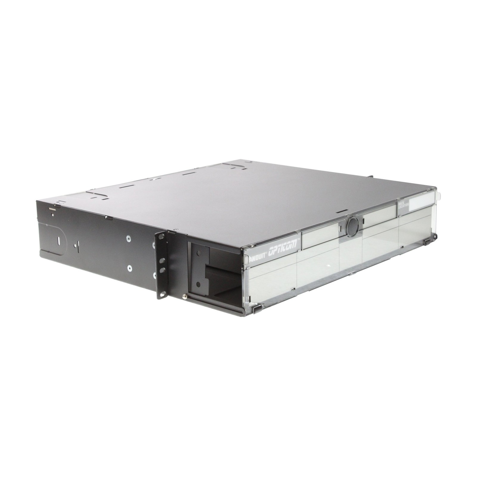 Panduit FCE2U Fiber Cassette Enclosure, Black