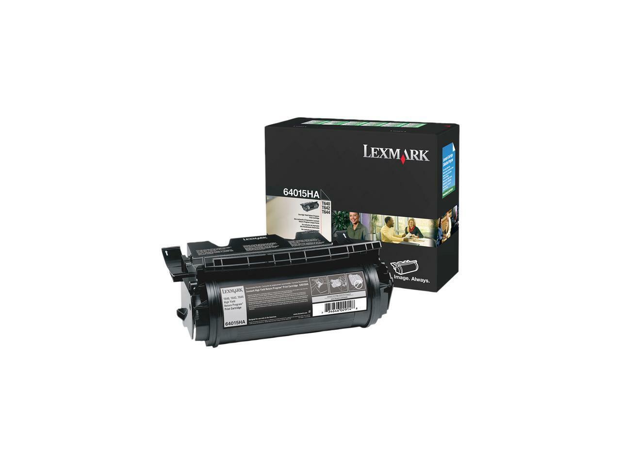 Lexmark 64015HA High Yield Return Program Toner Cartridge - Black