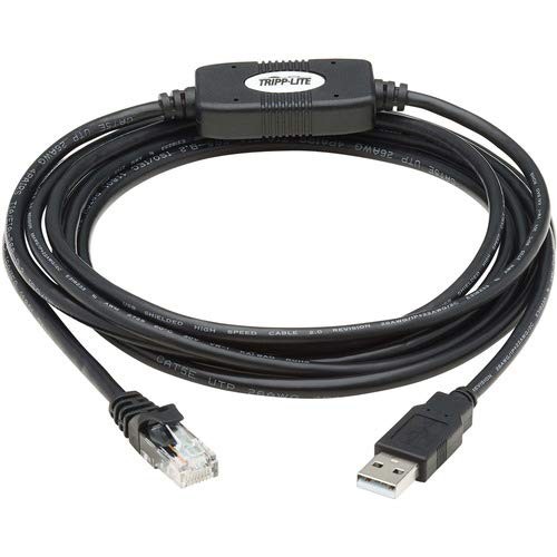 Tripp Lite U009010RJ45X 10ft USB-A to RJ45 Console Cable M/M