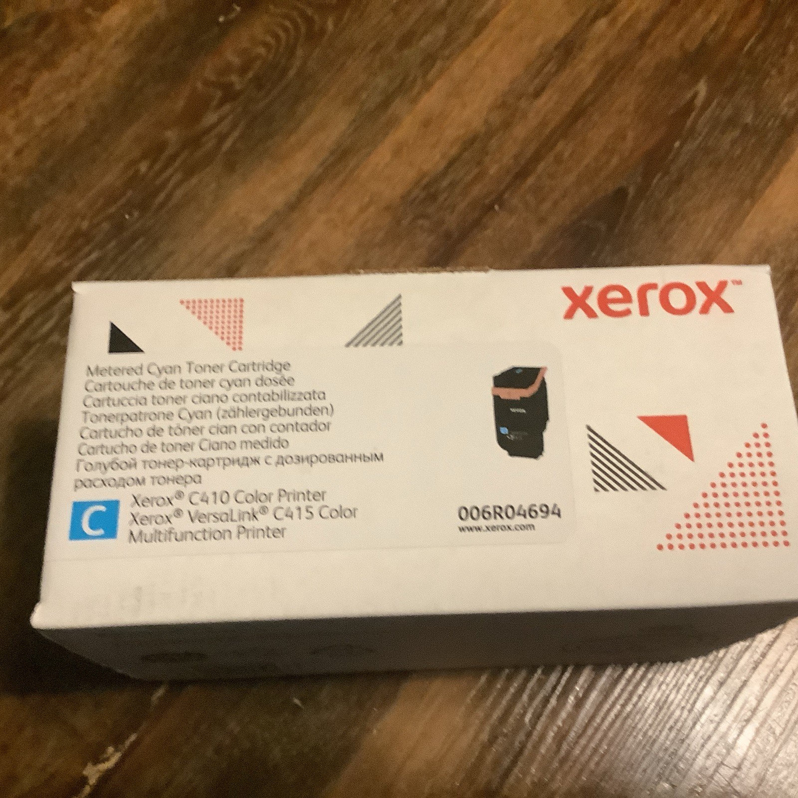 Xerox toner for C415 C410  Cyan toner cartridge 006R04694