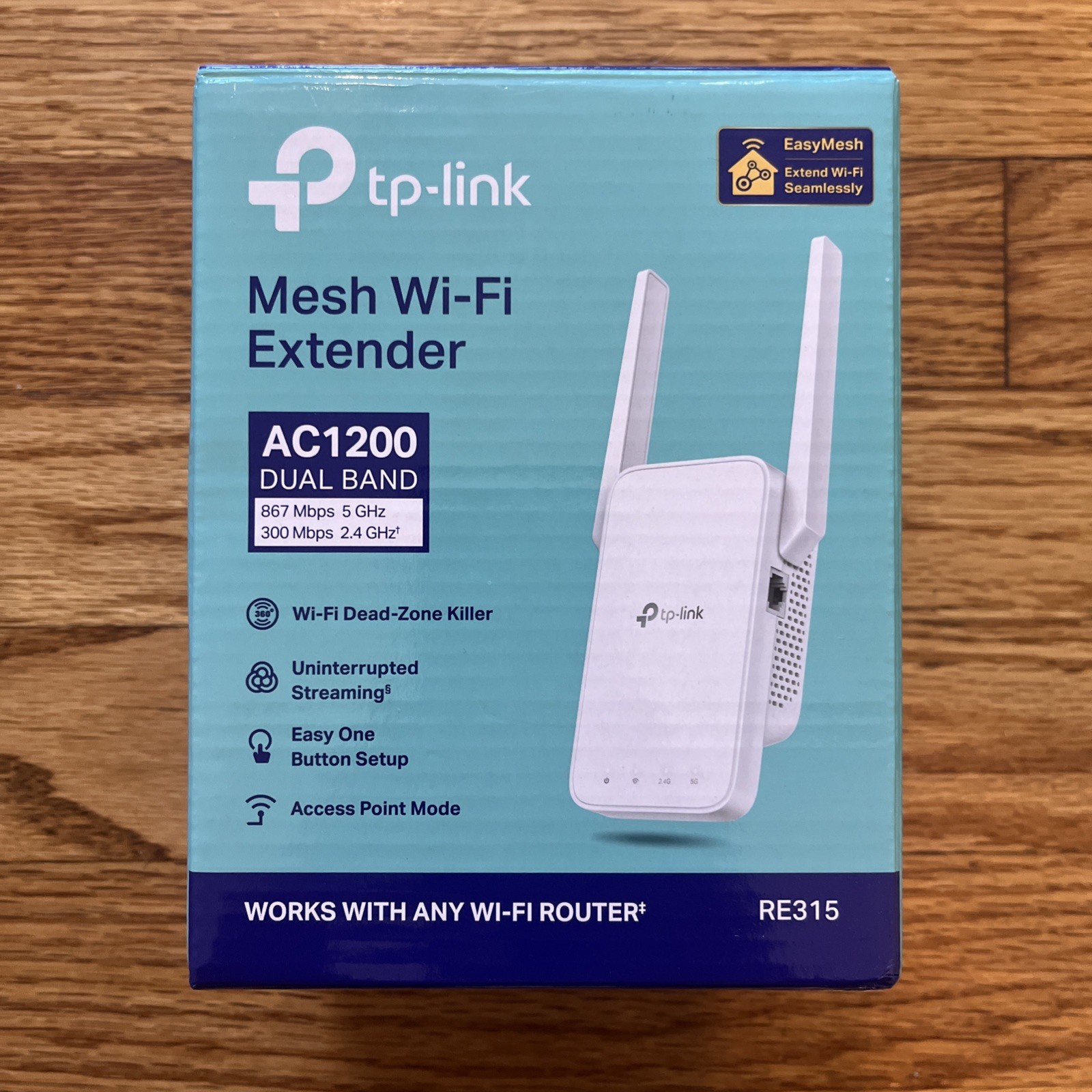 TP-Link RE315 AC1200 Dual Band Wi-Fi Extender - New