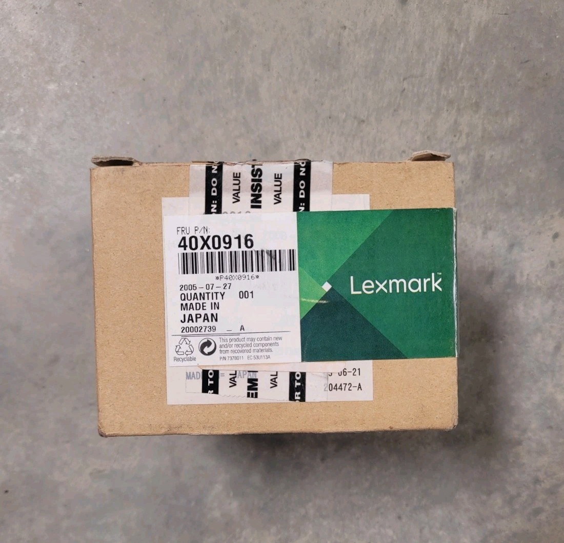 Genuine Lexmark 40X09196 Open Box New