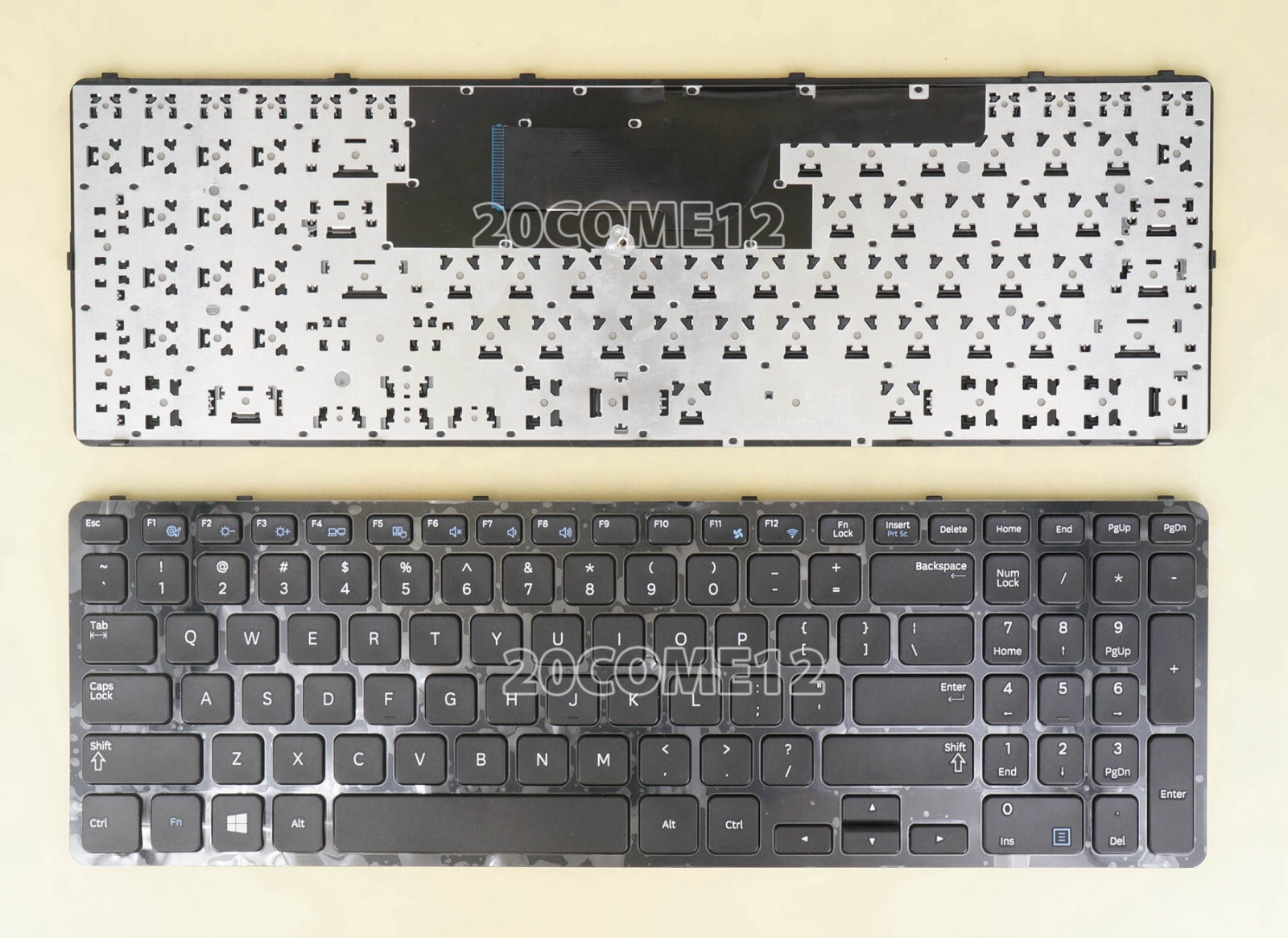 For Samsung NP350E5C NP355E5C NP365E5C 350E5C 355E5C 365E5C Keyboard US frame