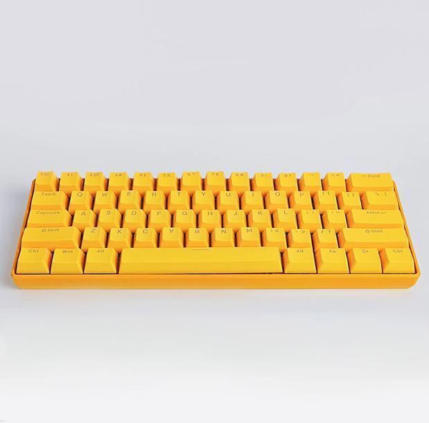 Yellow Cute Duck Mechanical Keyboard Press Crow USB Interface Keyboard Collected