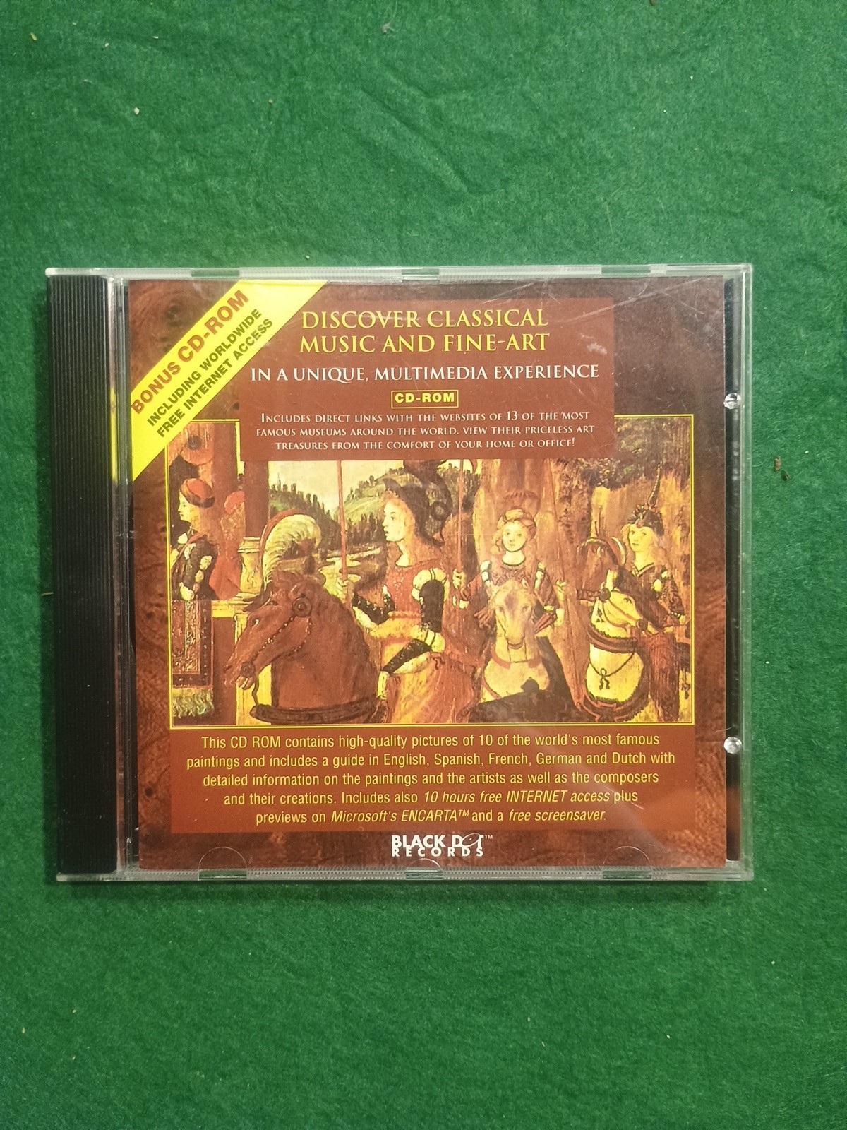 Discover Classical Music And Fine-Art Multimedia Experience CD-ROM 