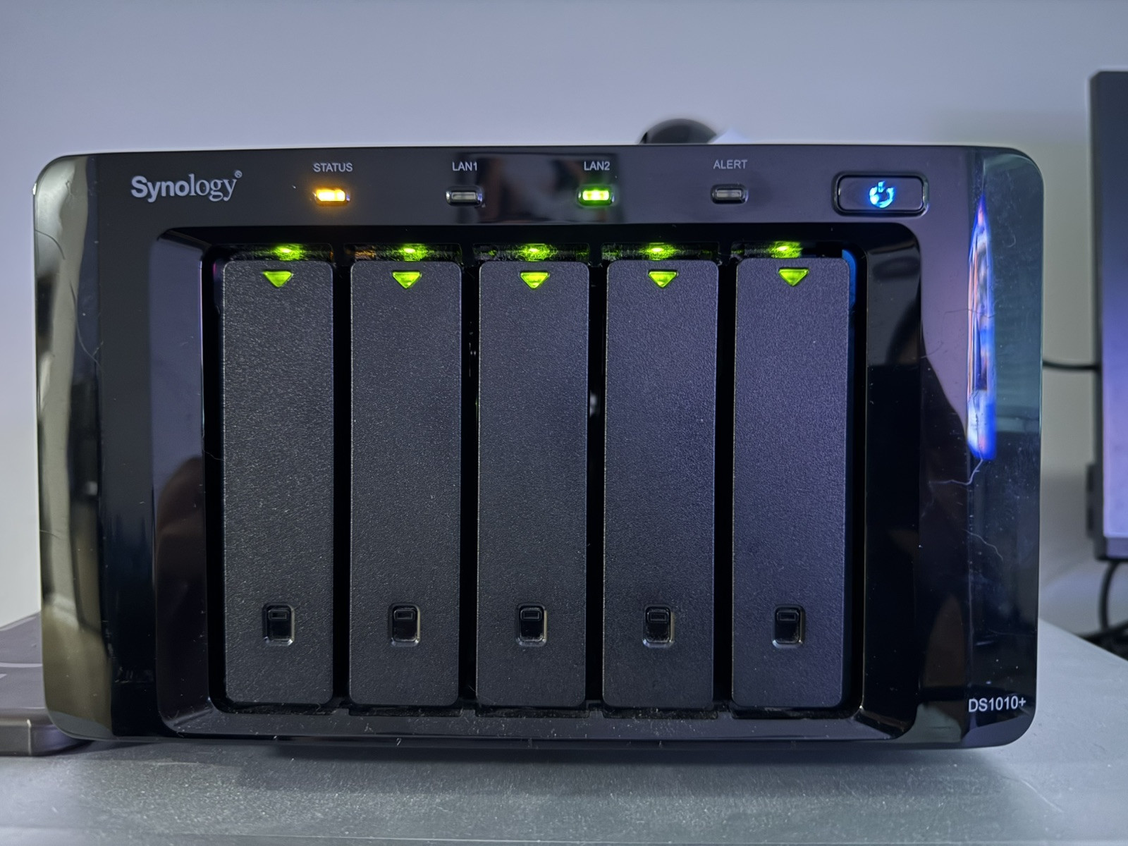 Synology DiskStation DS1010+ 5-Bay NAS (w/ 5 2TB WD NAS HDD)