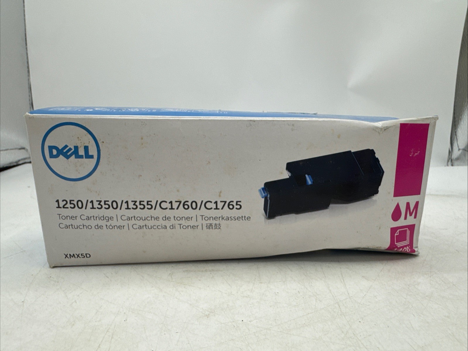 NEW Dell XMX5D Magenta Toner Cartridge for 1250-1350-1355-C1760-C1765 (102)