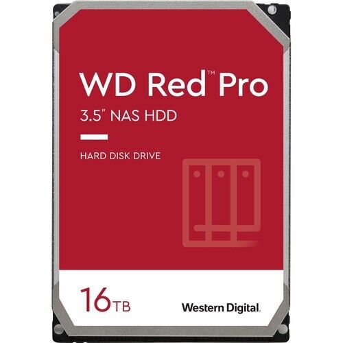 WD Red Pro WD161KFGX 16 TB Hard Drive - 3.5  Internal - SATA (SATA/600) - Conven
