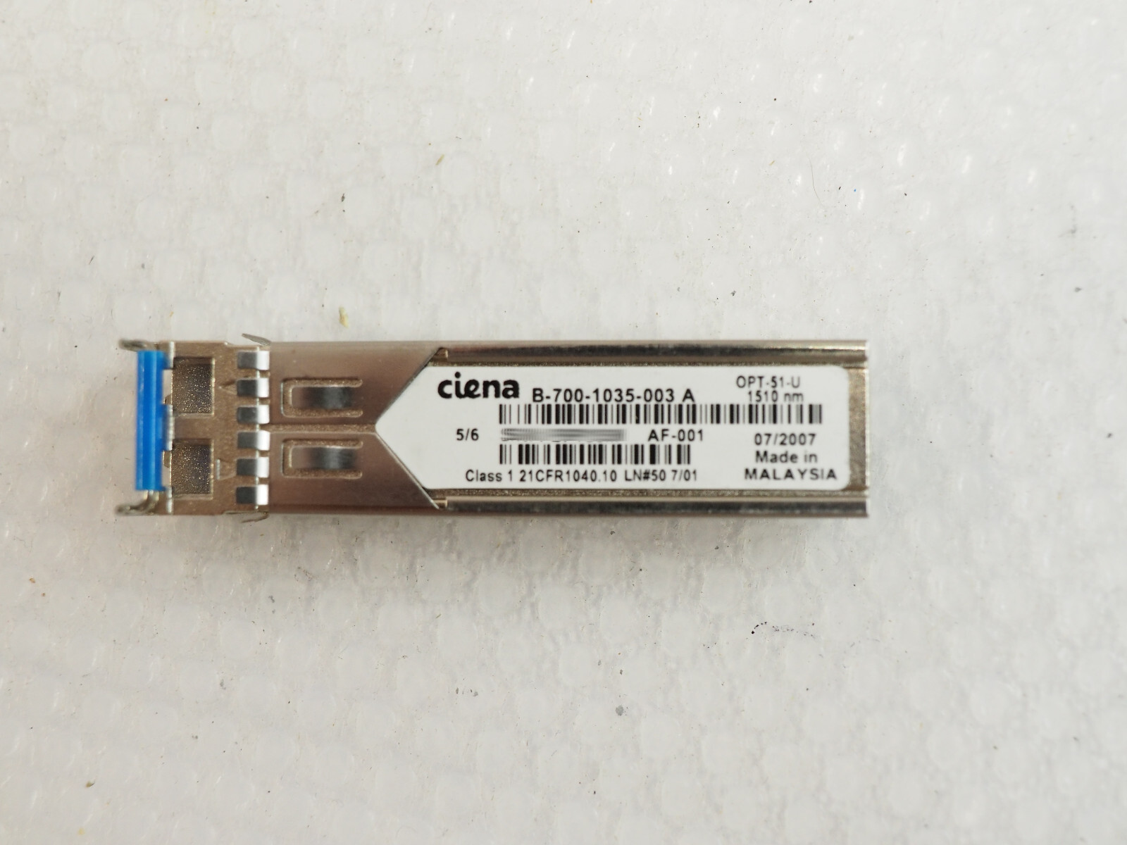 CIENA B-700-1035-003 OPT-54-U WM2IY0PBAA Transceiver Module