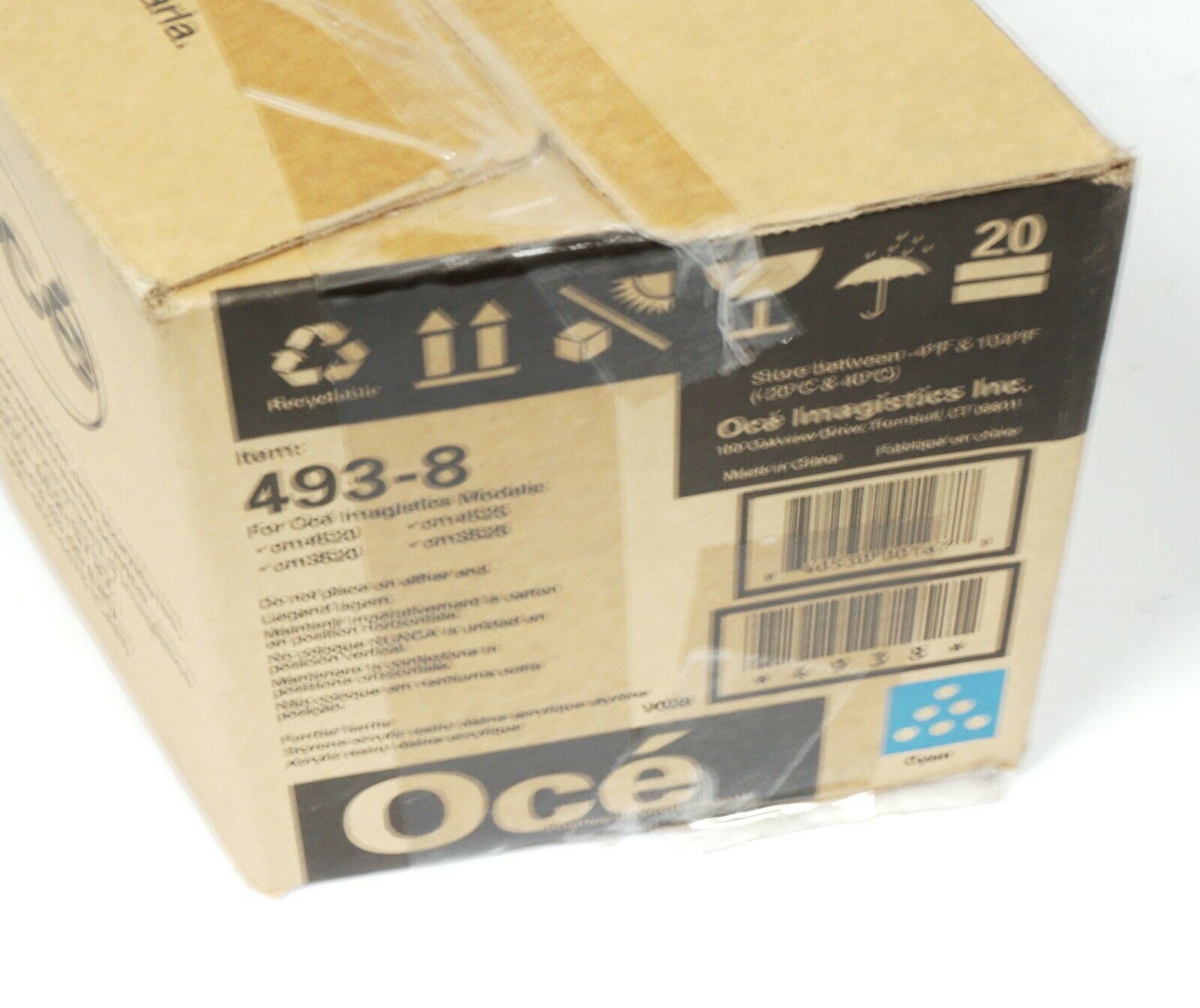 Genuine OCE 493-8 Cyan Imaging Unit for CM3520 CM4520 CM3525 CM4525
