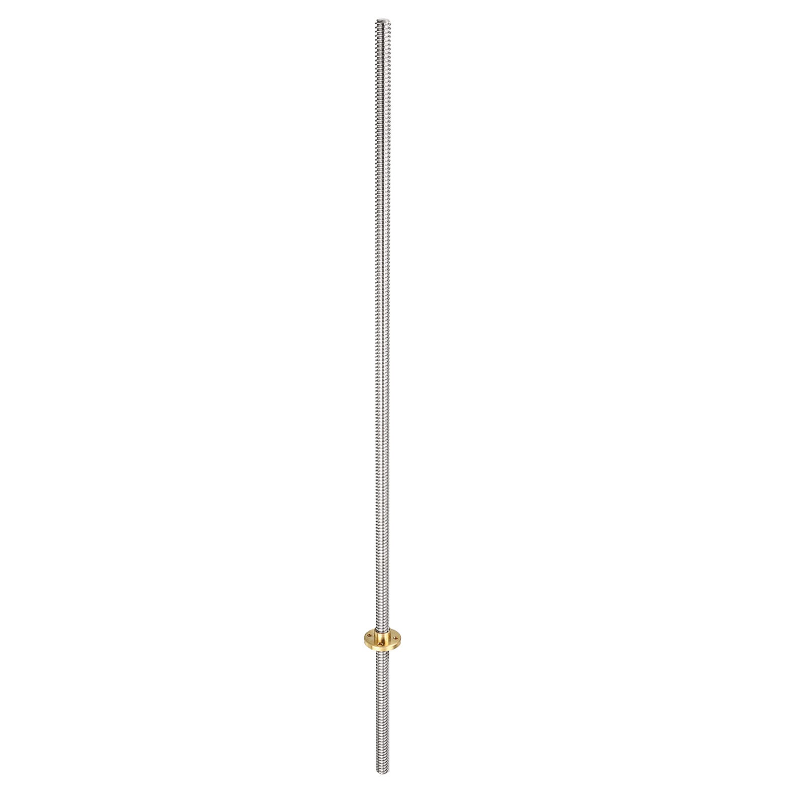 Fully Threaded Rod Stainless Steel Rod Bar Studs 550mm T8 Pitch 2mm Lead/Silver