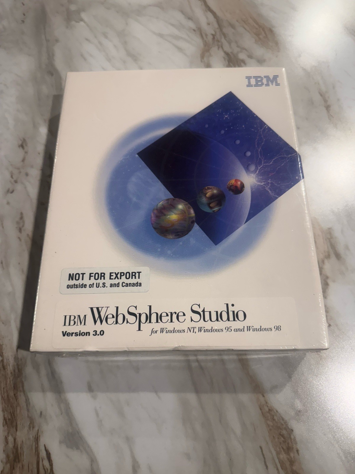 Vintage IBM WebSphere Studio 3.0 New Sealed