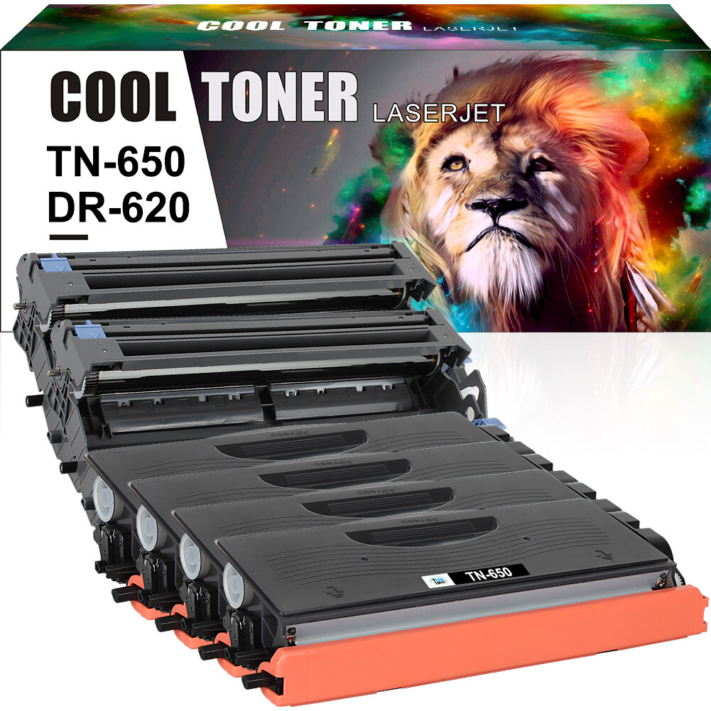 6PK DR620 + 3PK TN650 Drum Toner Fits for Brother MFC-8370 MFC-8690DW MFC-8880DN