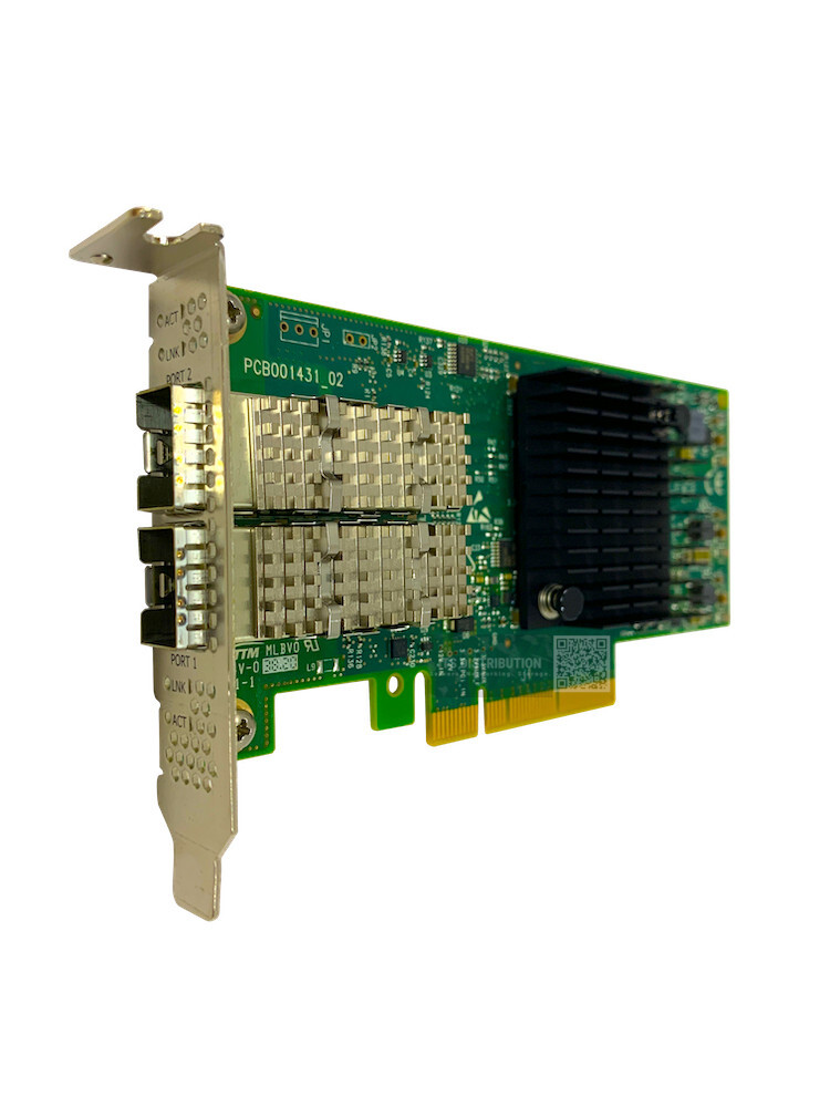 817753-B21 I HPE Ethernet 10/25Gb 2Port SFP28 MCX4121A-ACUT Adapter L.P. Bracket