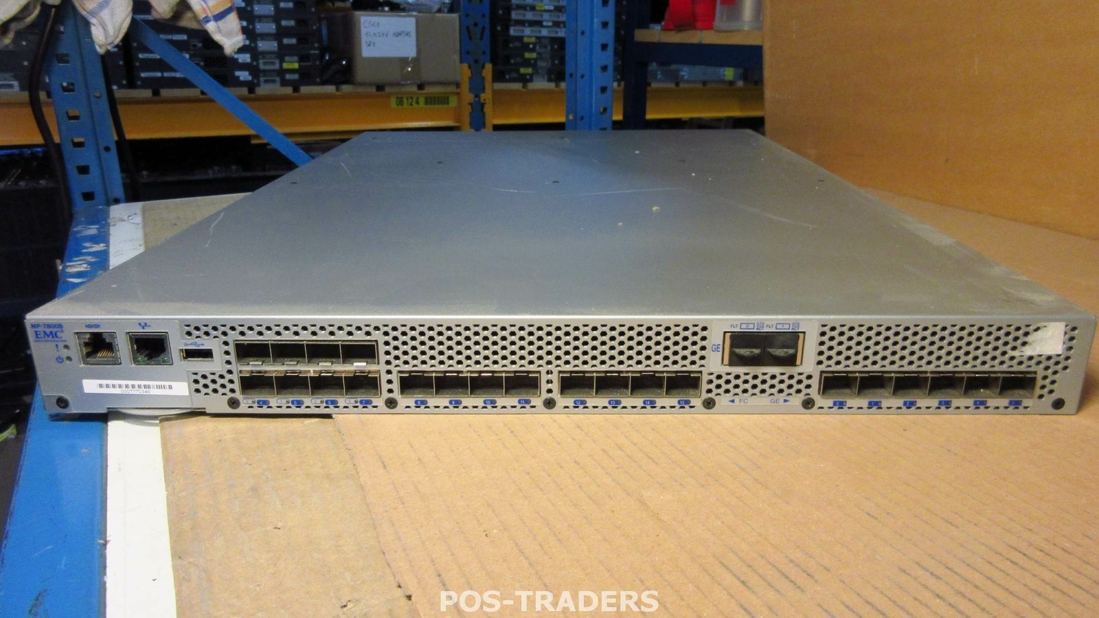 EMC Brocade 7800B 16 Port 8G Fibre Channel Extension Switch 100-652-579 Dual PSU