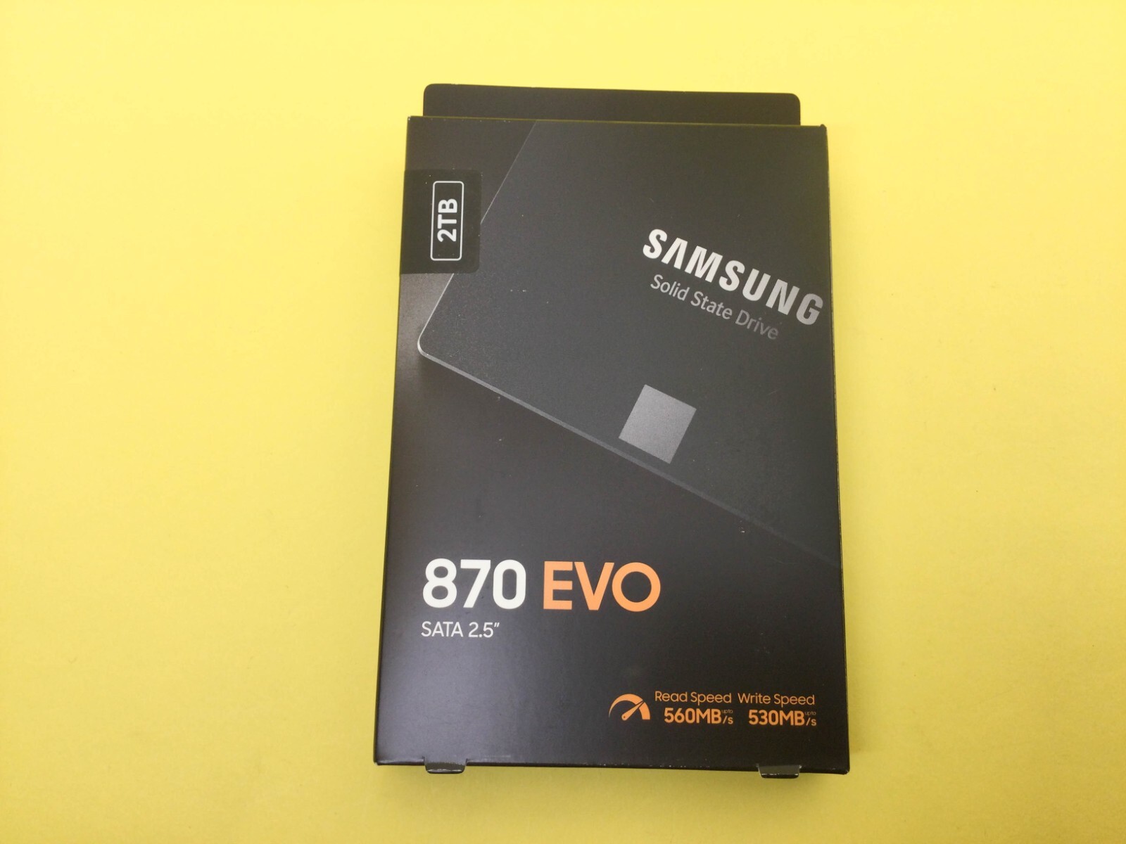 Samsung 870 EVO Series 2TB SATA 2.5" Internal SSD MZ-77E2T0B/AM New Sealed