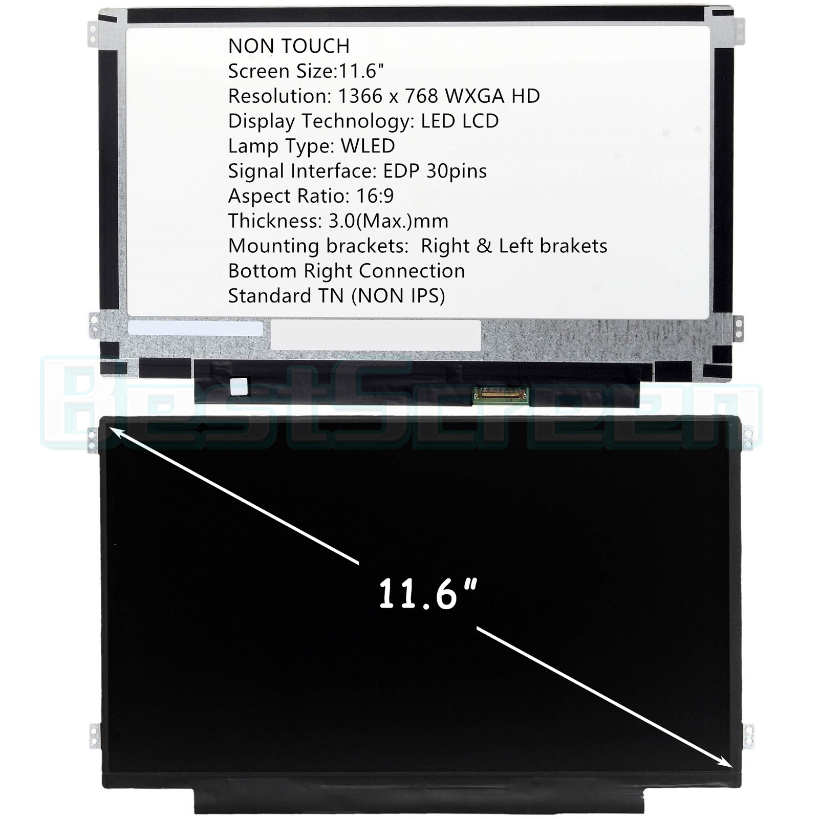 Acer chromebook C720 C720-2848 C720-2103 C720-2420 C720-2800 11.6" LCD