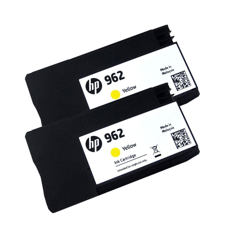 2PK Genuine HP 962 Yellow OfficeJet Pro 9015 9025 9010 9020 9012