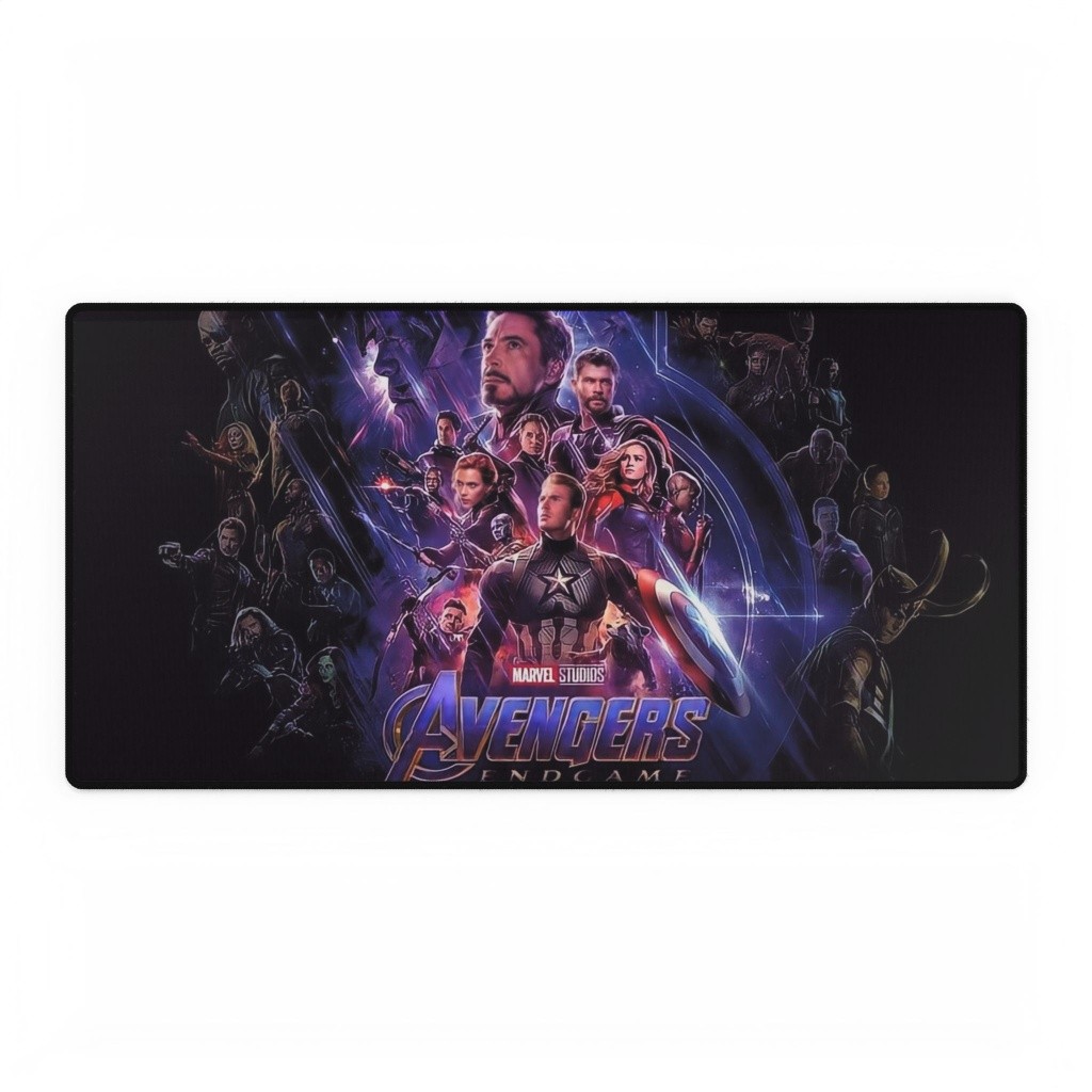Marvel Superheroes Avengers Endgame Movie Logo Mouse Pad Desk Mats