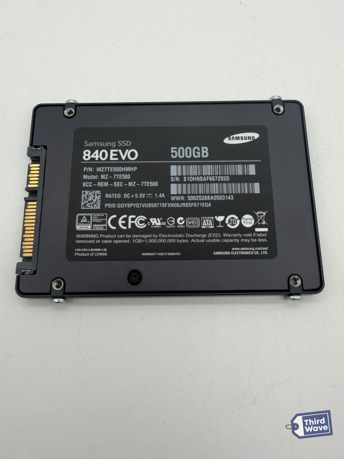 Samsung 840 EVO 500GB 2.5" SATA III Internal SSD MZ-7TE500 - Tested