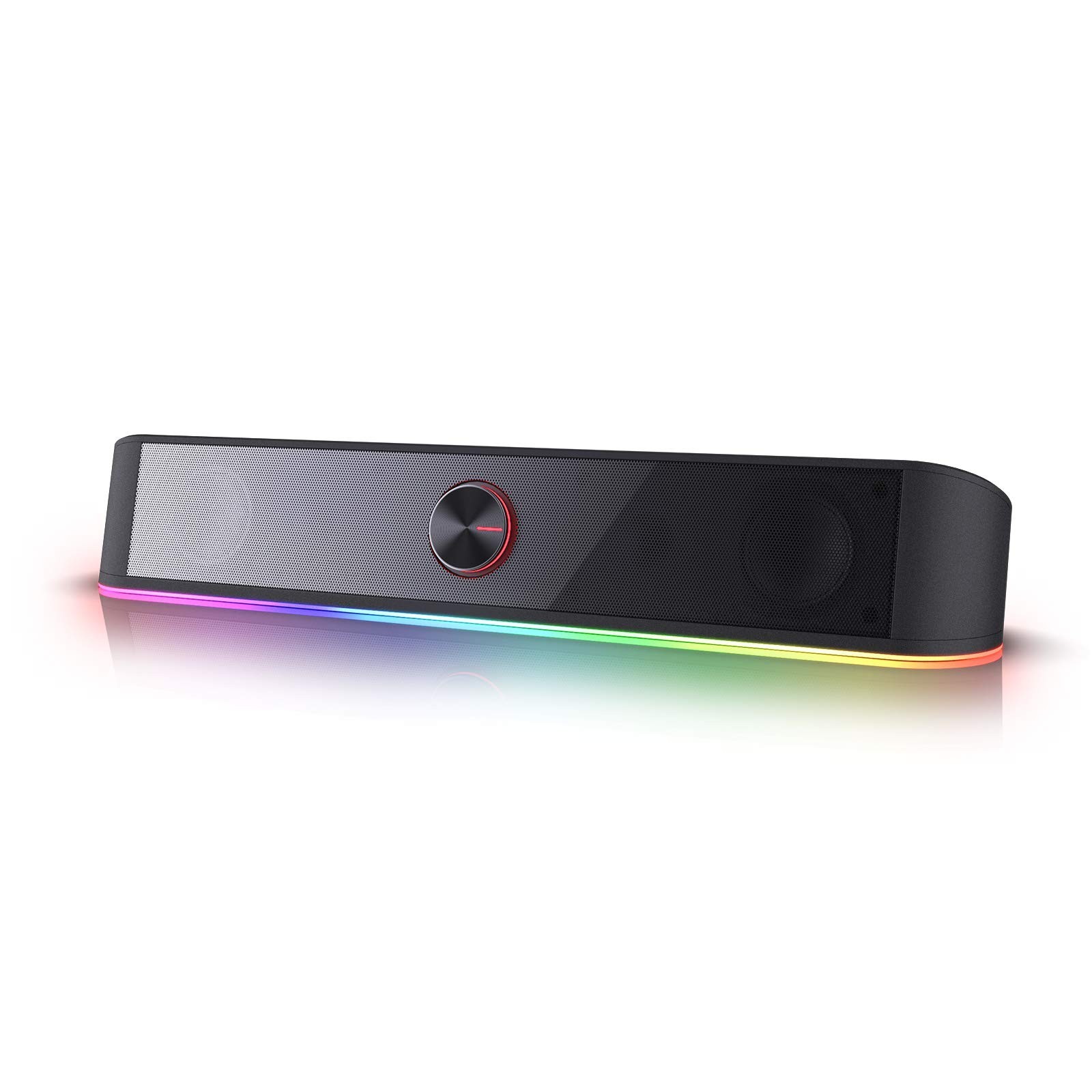 Redragon GS560 RGB Desktop Soundbar 2.0 Stereo USB Powered 3.5mm Black