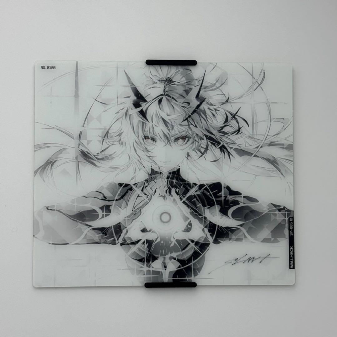 WALLHACK SP-005 Ascension Sora Glass Gaming Mouse Pad