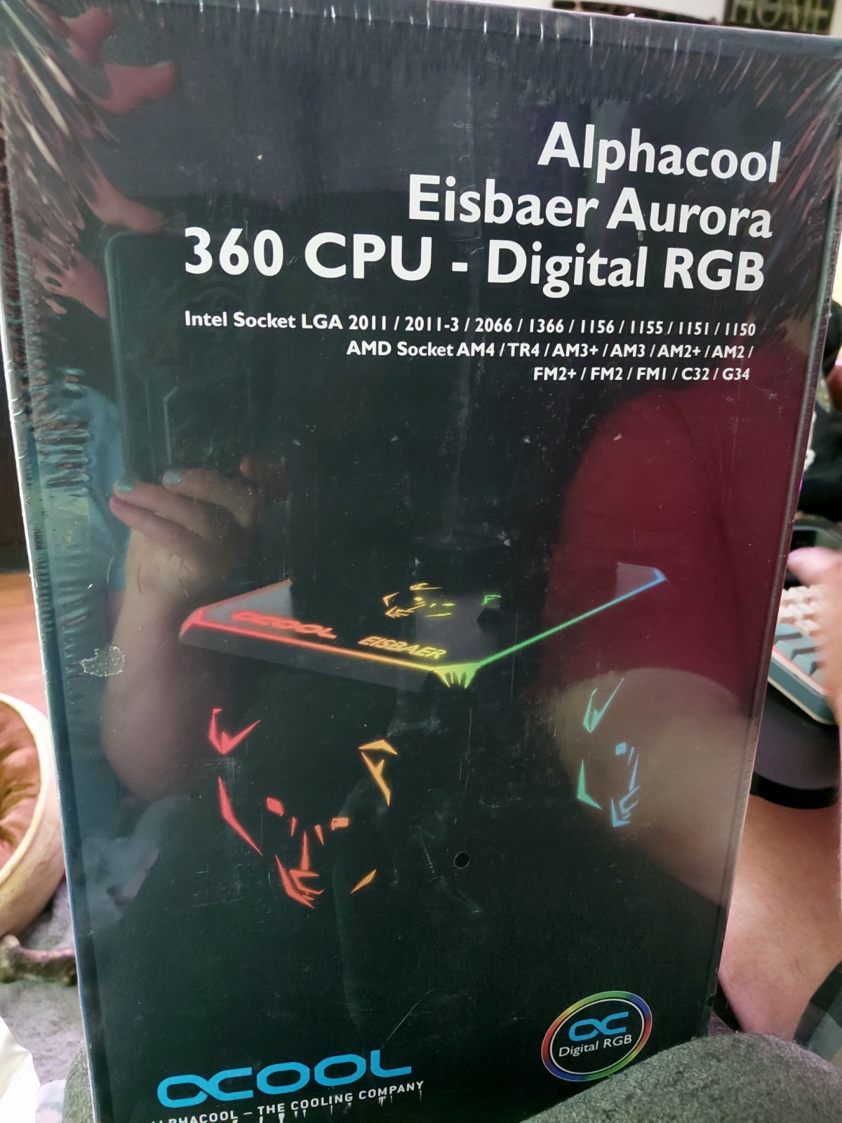 Alphacool Eisbaer Aurora 360 CPU AIO - Digital RGB V1.1 - NEW SEALED