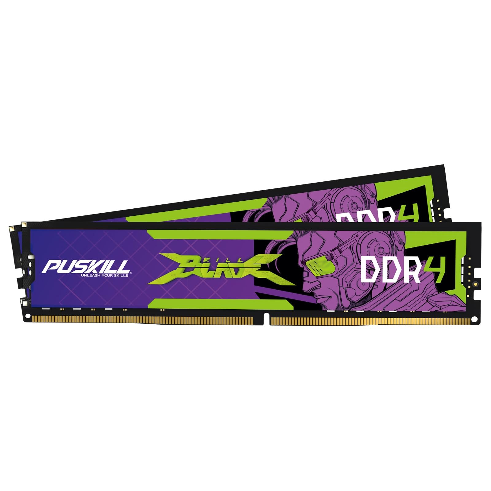 32GB (2x16GB) DDR4 3200MHz CL16 Desktop RAM Kit Gaming PC Memory