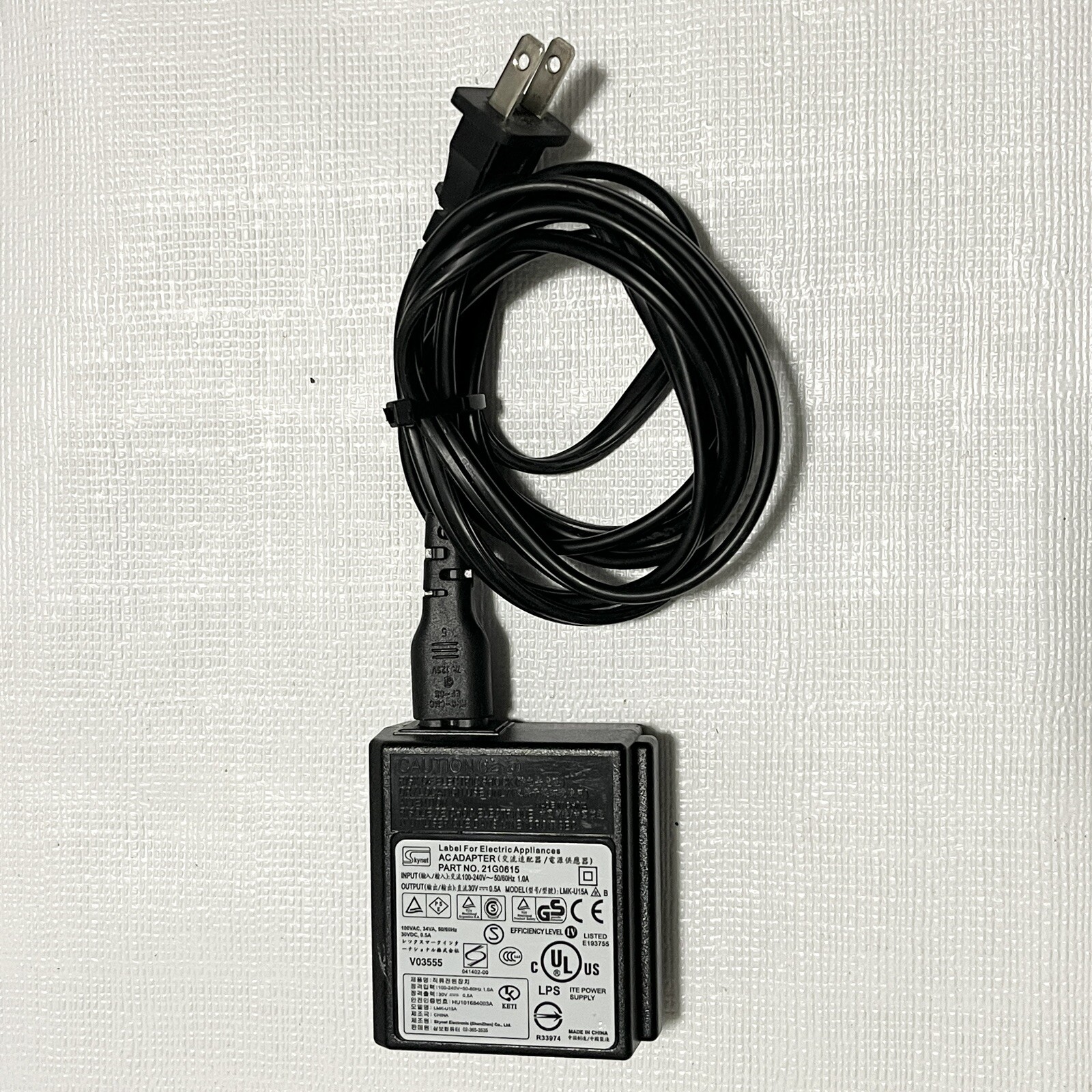 Lexmark Printer Skynet 21G0615 LMK-U15A AC Adapter 30V 0.5A