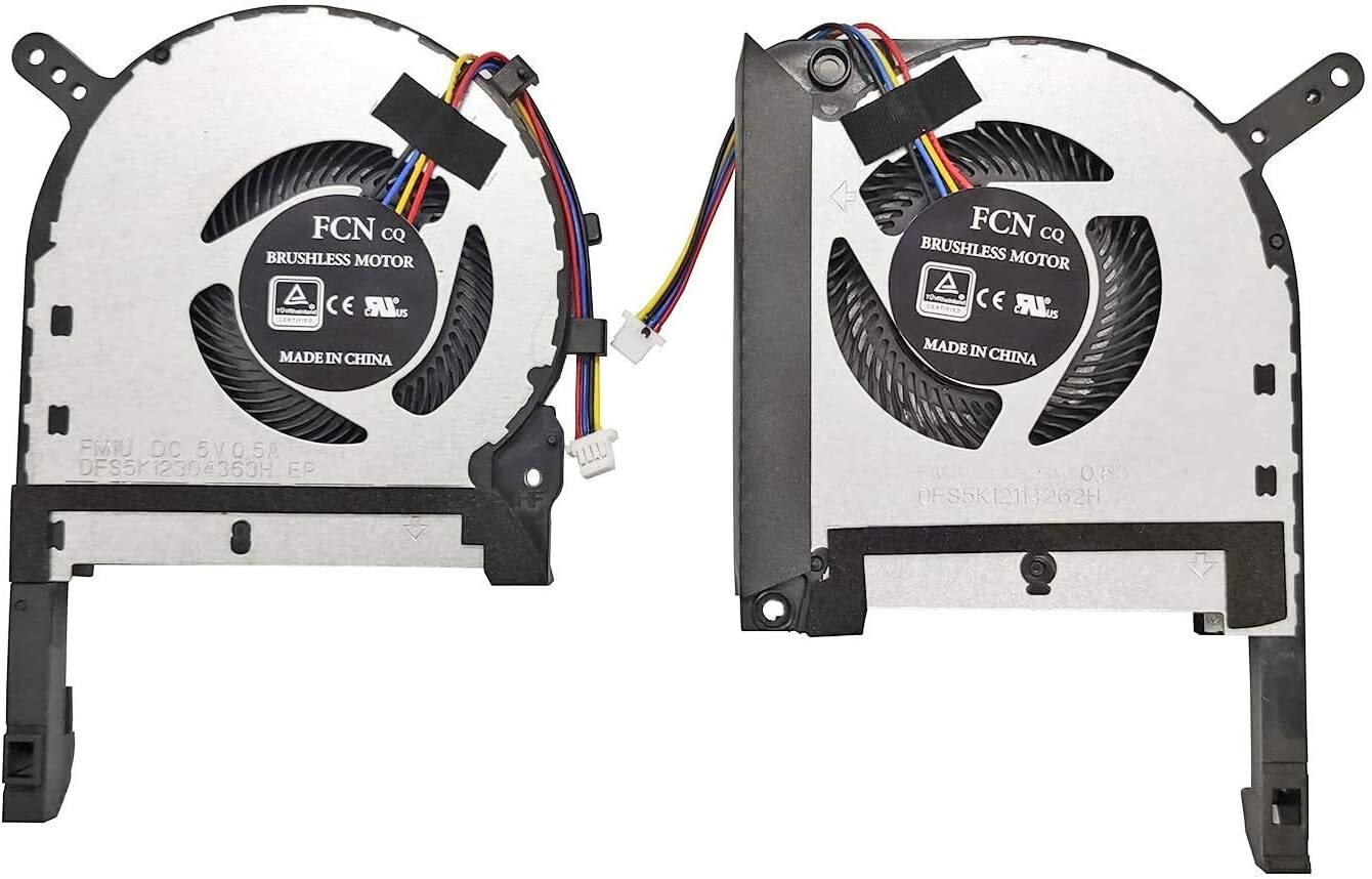 CPU GPU Cooling Fan For ASUS TUF FX705DY-AU017  FX705DY-AU047