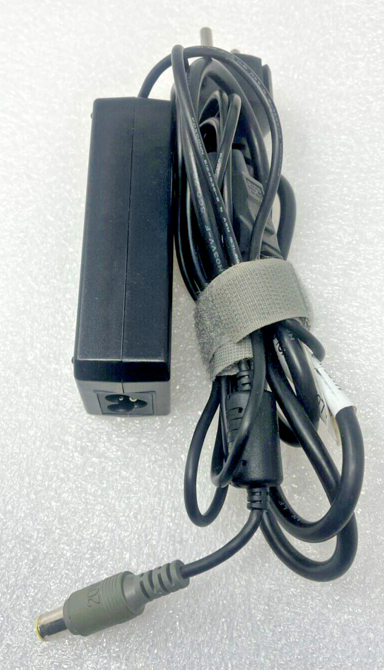 Lenovo AC Adapter Charger Black EU Cord Genuine Laptop 92P1158 FRU P/N 92P1157