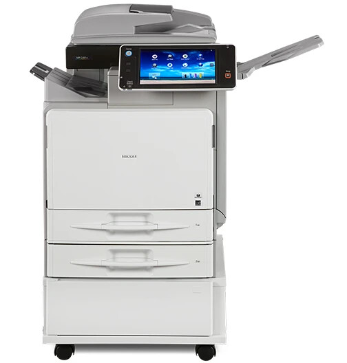 Ricoh MP C401 - Color & B/W Print-Copy-Scan-Fax (Low Meter/Finisher Included)
