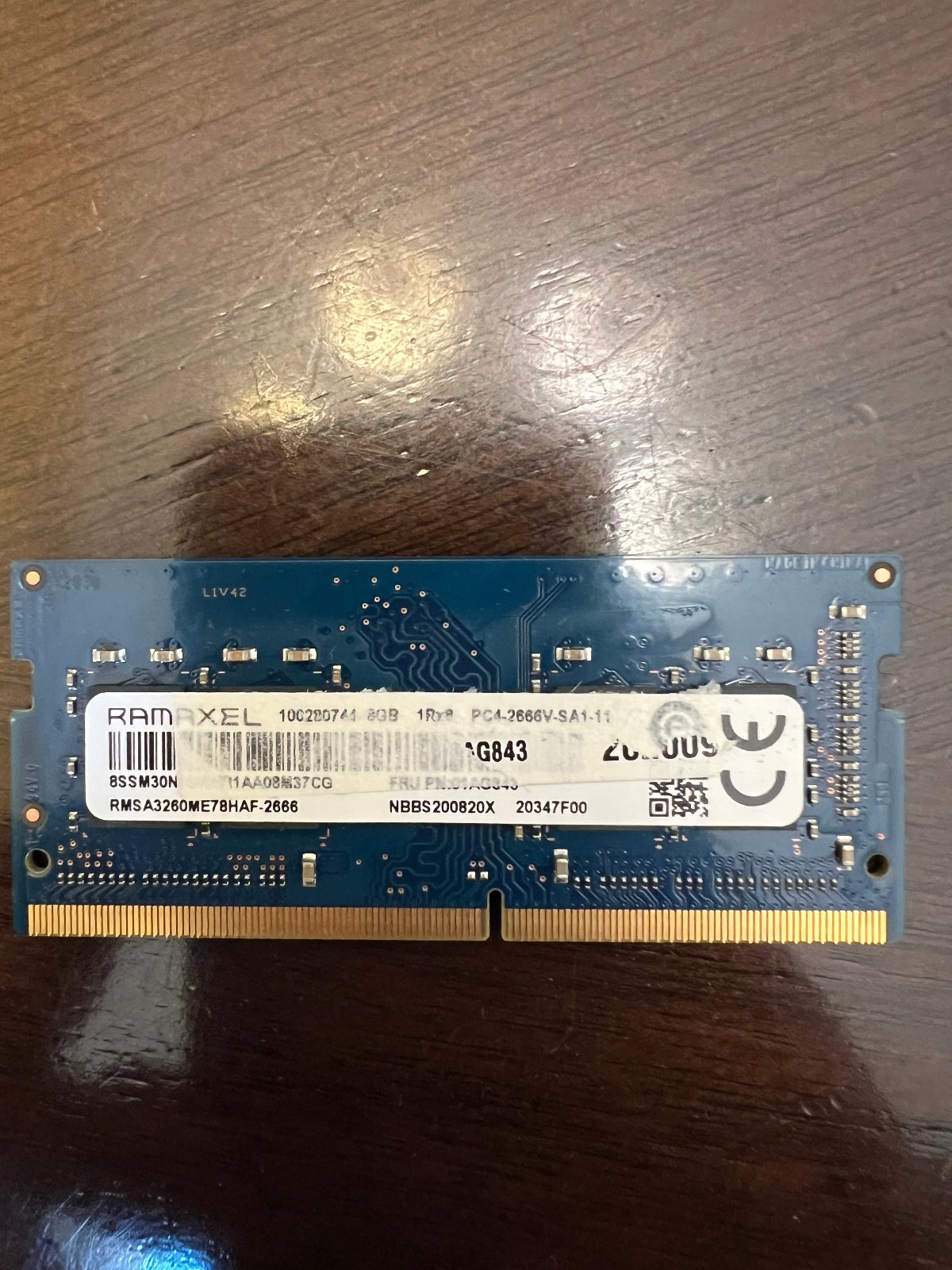 Ramaxel 8GB PC4-21300 (DDR4-2666) Memory (RMSA3260ME78HAF-2666)