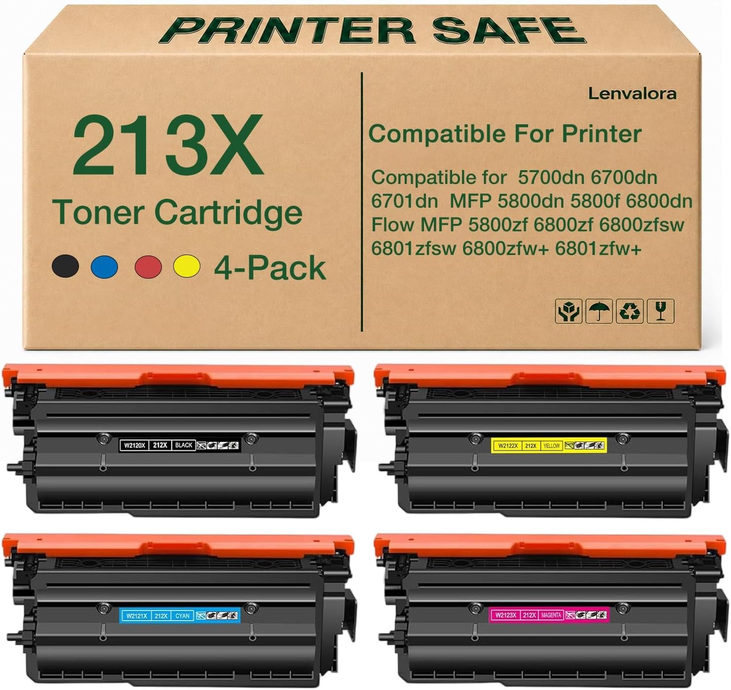 213X Toner Cartridge for HP Color LaserJet Enterprise 5700 / 6700 / 6800 Series