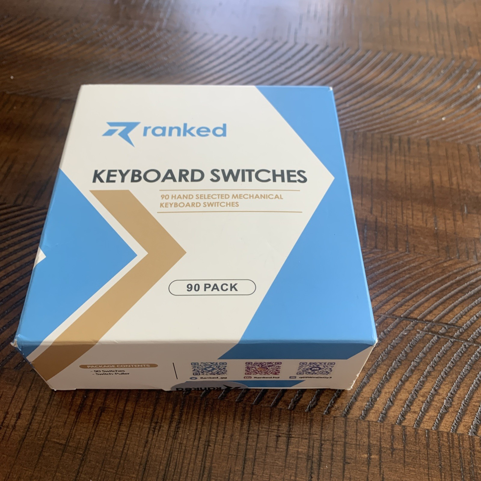 Ranked Keyboard Switches Mechanical switch-90 pack NEW