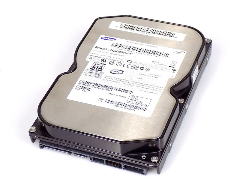 80GB Dell 0XD673 Samsung HD080HJ/P SATA 3Gb/s 3.5 inch 7200rpm HDD Hard Drive