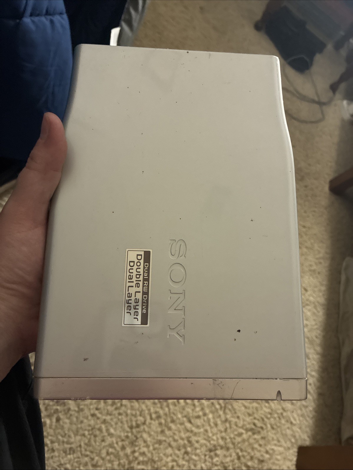 Sony DRX-800UL External USB 2.0 Double/Dual Layer CD/DVD Rewritable Drive