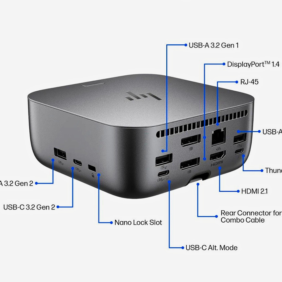 New Sealed, HP Thunderbolt 4 Ultra 280W G6 Docking Station, fast ship from CA