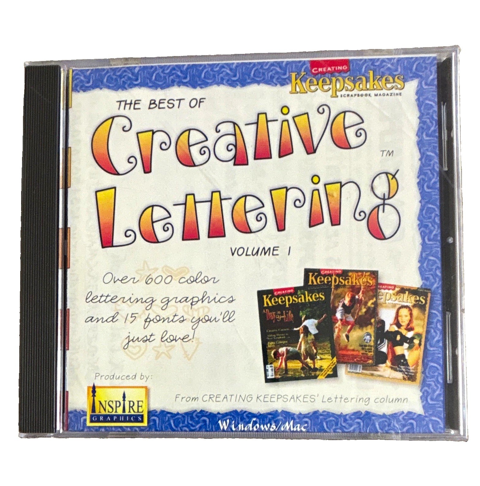 Creating Keepsakes The Best of Creative Lettering Volume 1 CD-ROM (Windows/Mac)