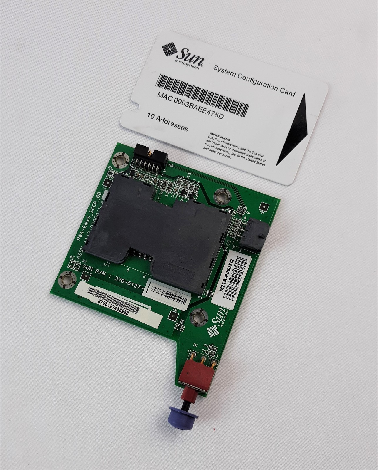 Sun Microsystems 	370-5127-03/50 Card Reader