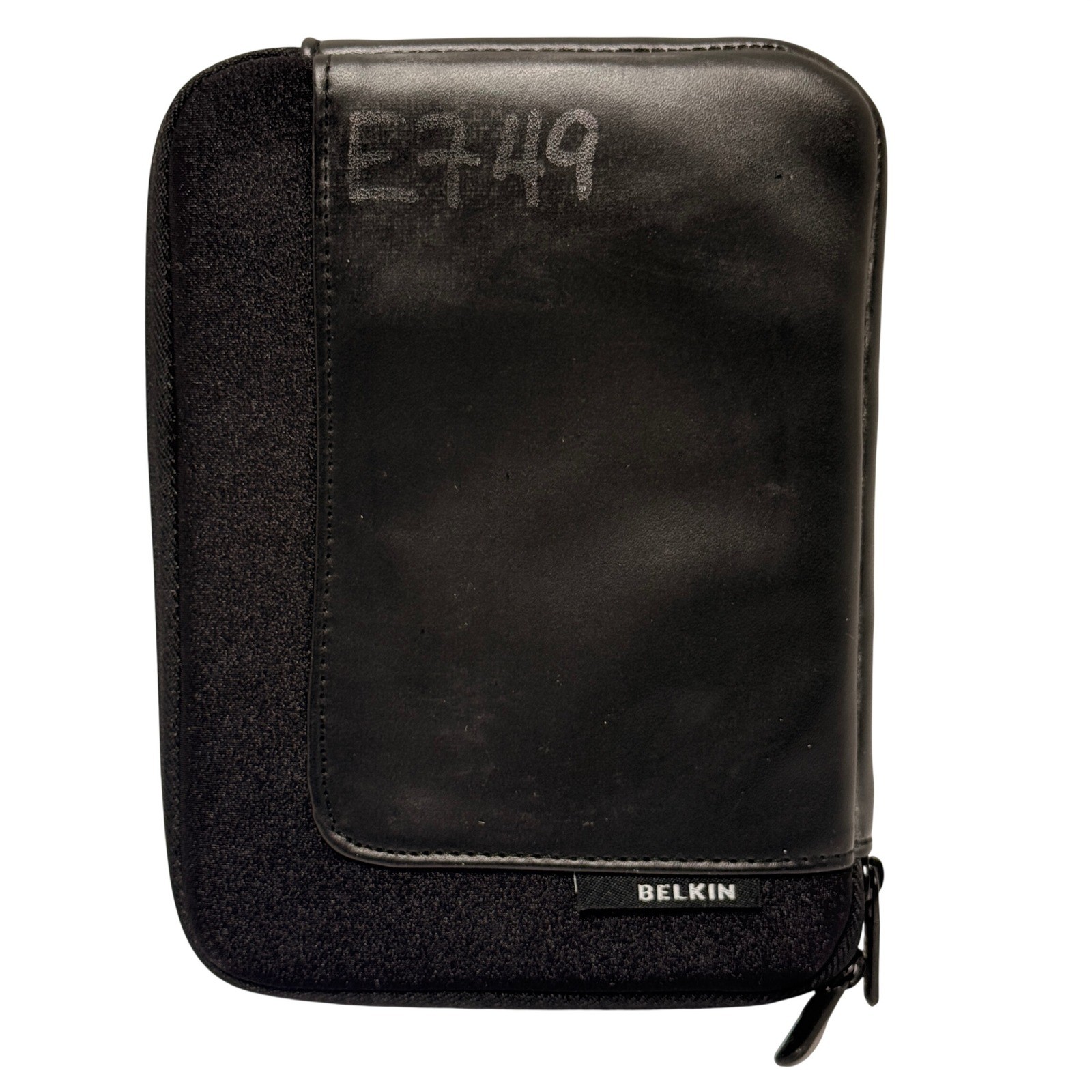 Belkin Black Padded Tablet Sleeve Zippered Case Minimalist Tech Cover 6 In Wide