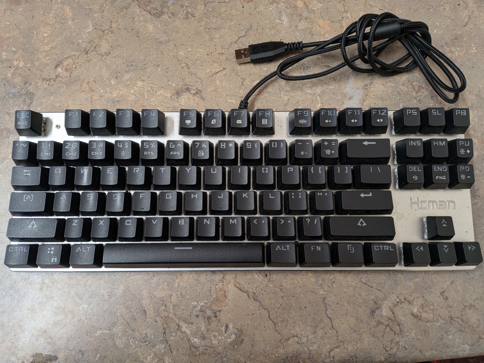 Hcman E-Sports Gaming Gear - Mechanical Gaming Keyboard - LED - Model HO1