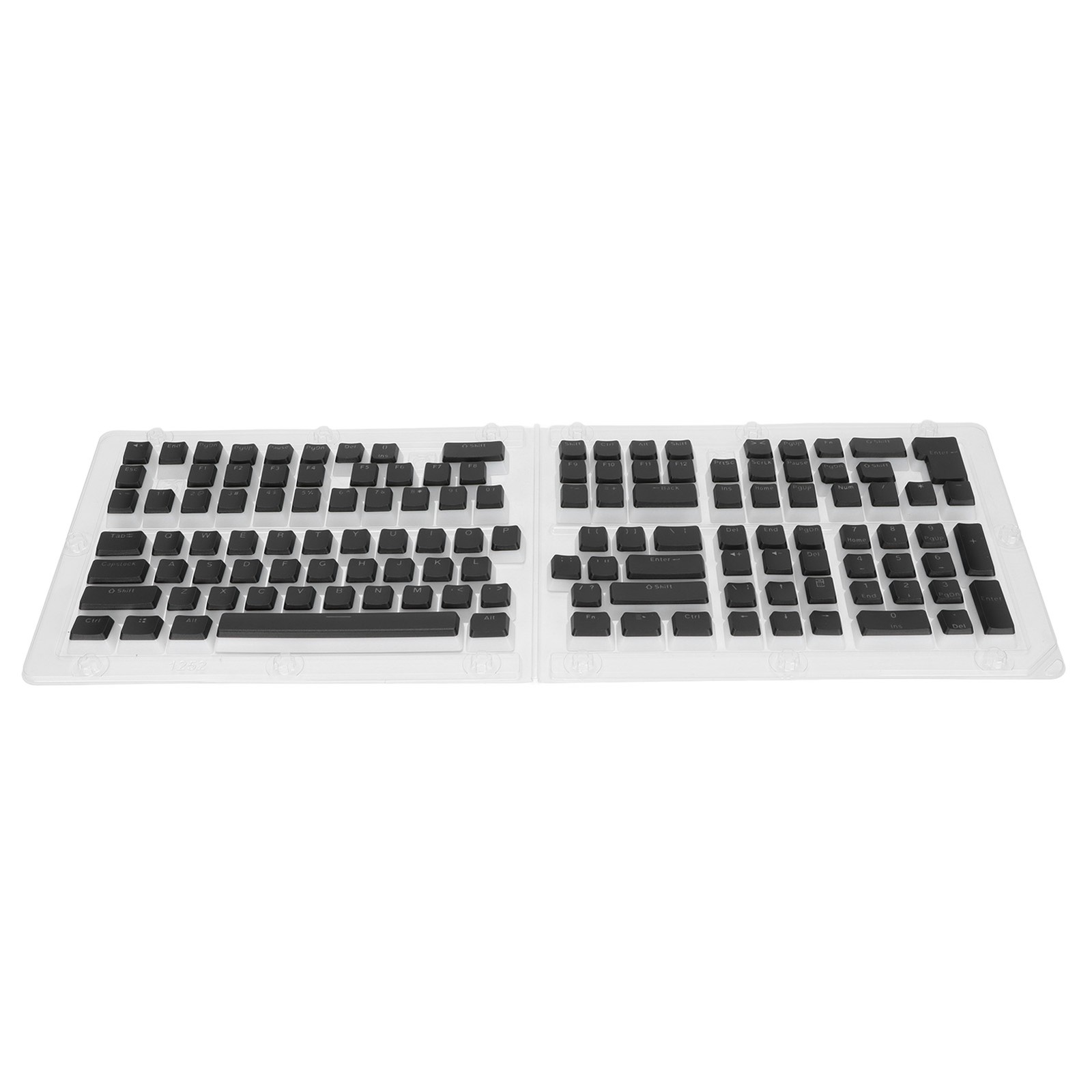 Keyboard Keycaps 129 Keys Pudding Transparent OEM Height PBT Two Color Inje DIDG