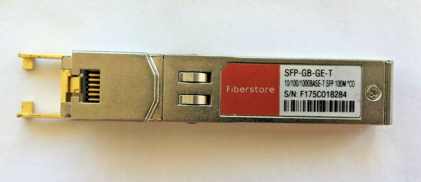 ~NEW~ Fiberstore SFP-GB-GE-T00BASE-T SFP 100M Module