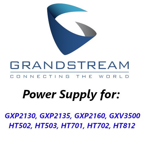 Grandstream Power Supply Adapter for GXP2130 GXP2135 GXP2160 GXV3500