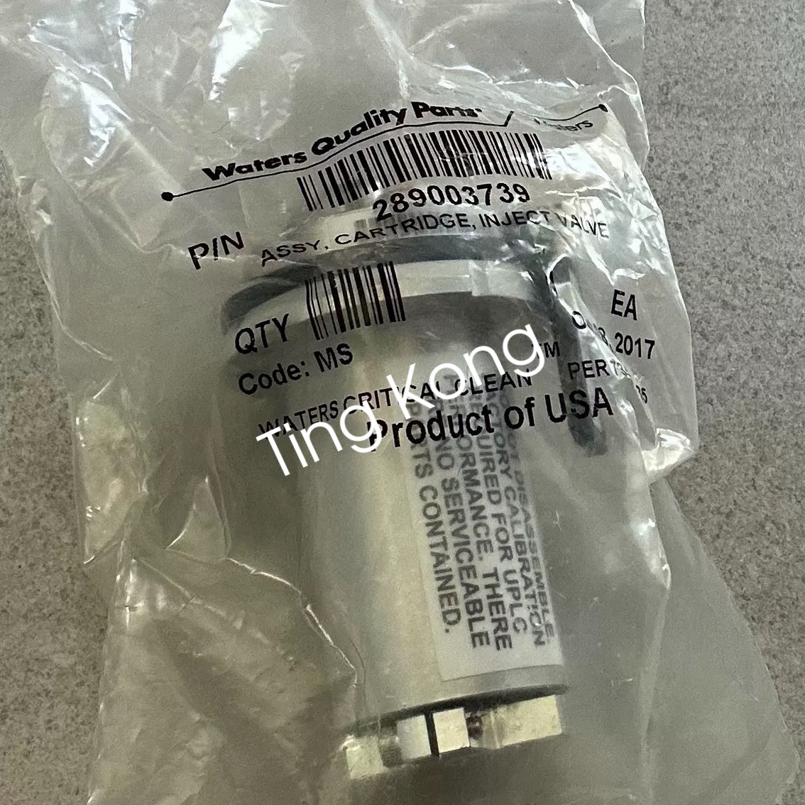 1PC Brand New Waters 289003739 Injection Valve via FedEx or DHL