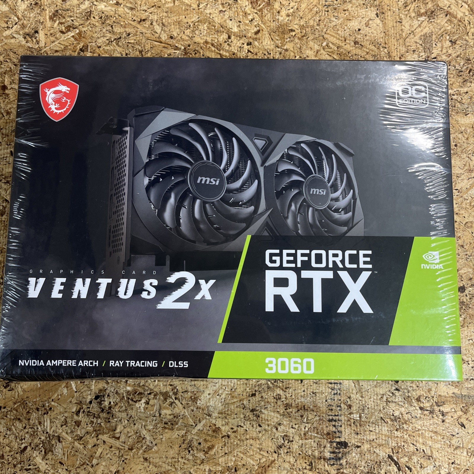 MSI GeForce RTX 3060 Ventus 3x 12G OC 12GB GDDR6 Gaming Graphics Card