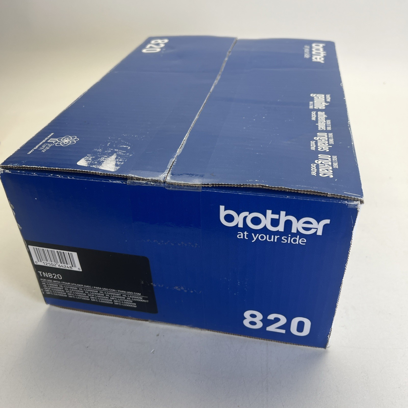 Brother TN820 Toner Cartridge - Black 820 New