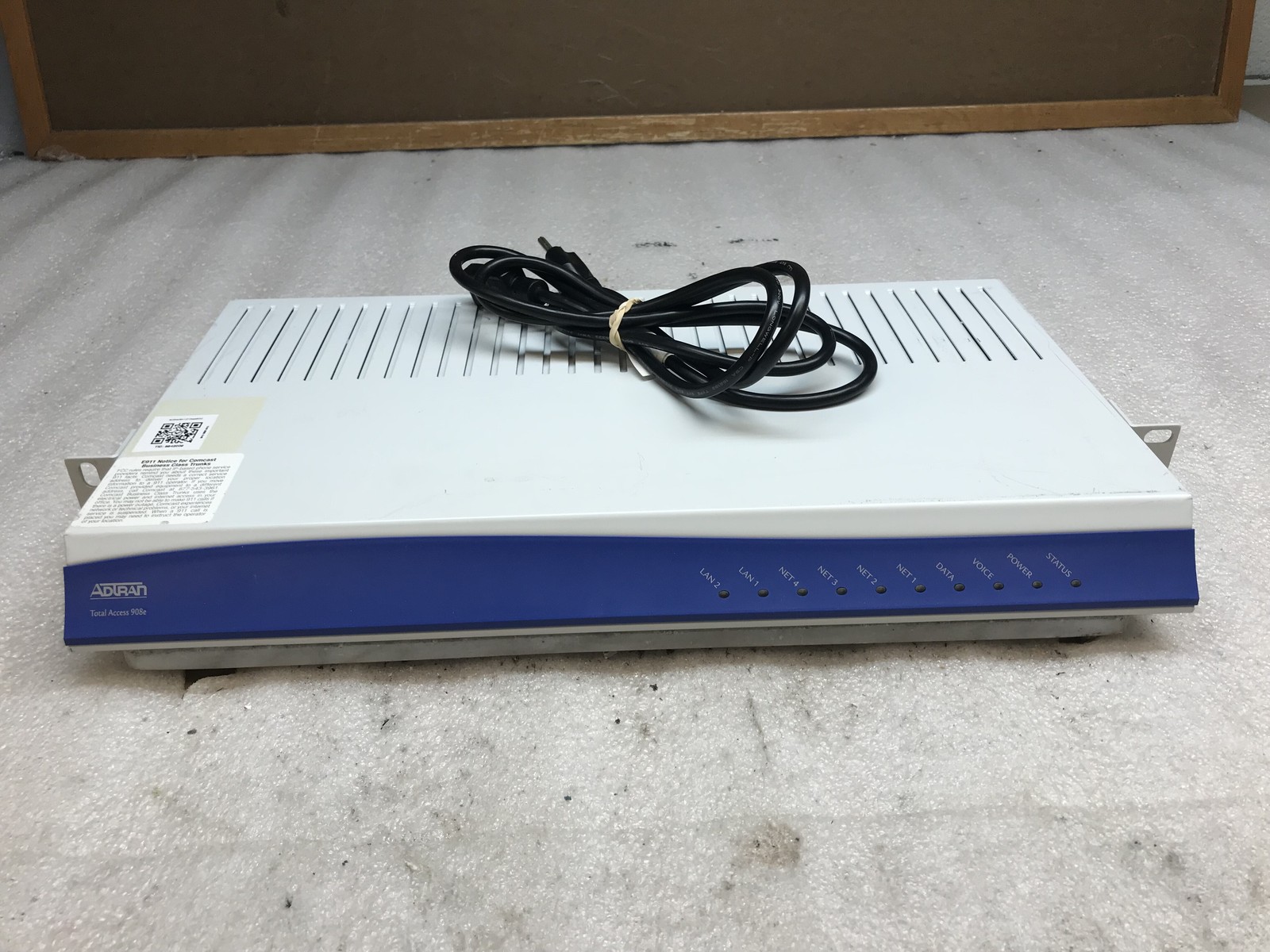 ADTRAN TOTAL ACCESS TA 908e 2nd Gen DUAL DSP VOIP GATEWAY 4242908L1#CMT *NO OS*
